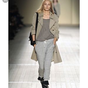 Isabel Marant sweatpant fashion show